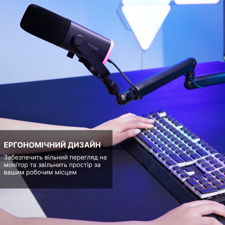 Купити FIFINE BM88 Cтійка пантограф настільна в Україні, Київ
